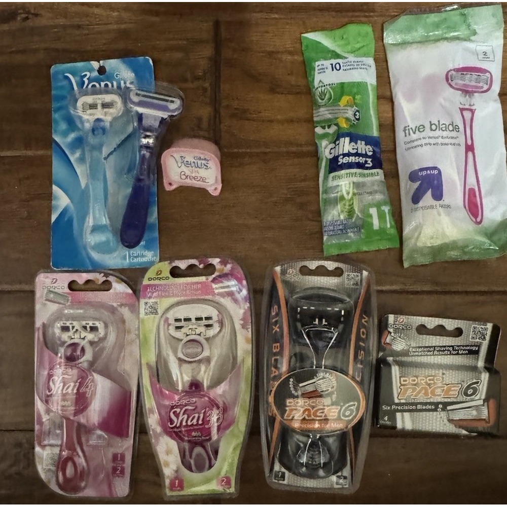 9* Package  Razor Lot Bundle OLDSTOCK‎
